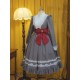 Hoshibako Works Vintage Inspired Elegant Long One Piece(Leftovers/4 Colours/Full Payment Without Shipping)